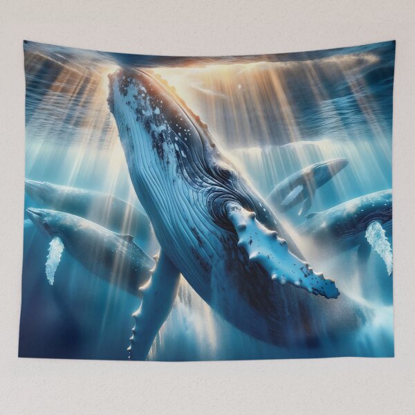 Item preview, Majestic Humpback Whale | Underwater designed and sold by Art-Babble.