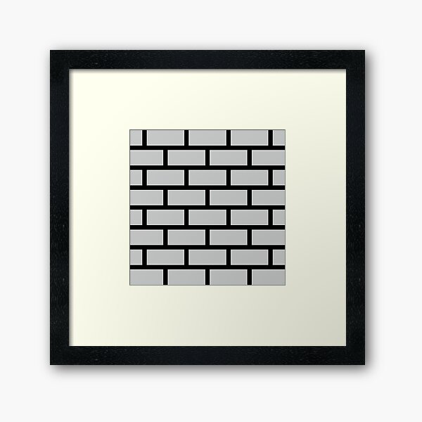 Item preview, Grey Brick Wall Texture ; Brick Pattern designed and sold by PatternInArt.