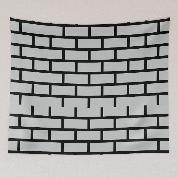 Item preview, Grey Brick Wall Texture ; Brick Pattern designed and sold by PatternInArt.
