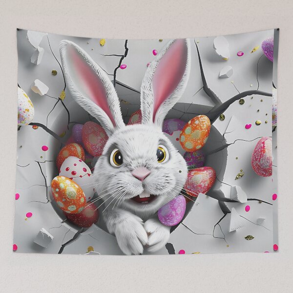 Item preview, Easter Bunny with Eggs designed and sold by Gamicnum.