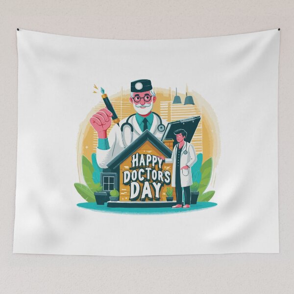 Item preview, happy doctors day designed and sold by TshirtTalkYou.