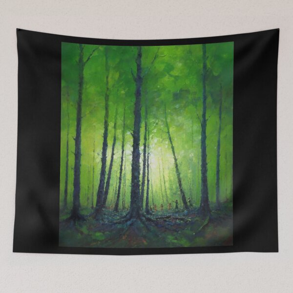 Item preview, Elven Sabbath In The Green Forest designed and sold by AUTHENTIC AMERICANA ARTS.