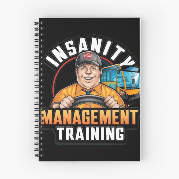 Item preview, Insanity Management Training - Funny School Bus Driver designed and sold by Kashear.