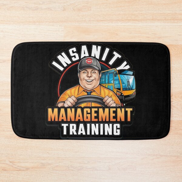 Item preview, Insanity Management Training - Funny School Bus Driver designed and sold by Kashear.