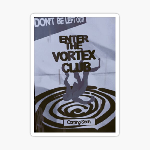 Item preview, Enter The Vortex Club designed and sold by Moopers.
