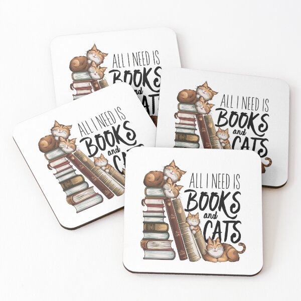 Item preview, Books and Cats designed and sold by YoungMind95.