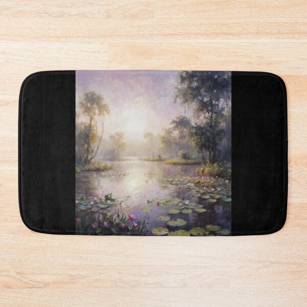 Item preview, Black Swamp In The Misty Dawn designed and sold by AUTHENTIC AMERICANA ARTS.