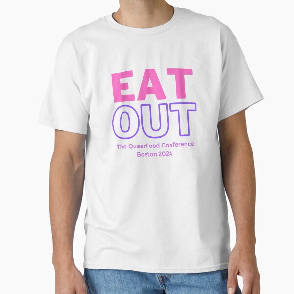 multi purple eat out Classic T-Shirt