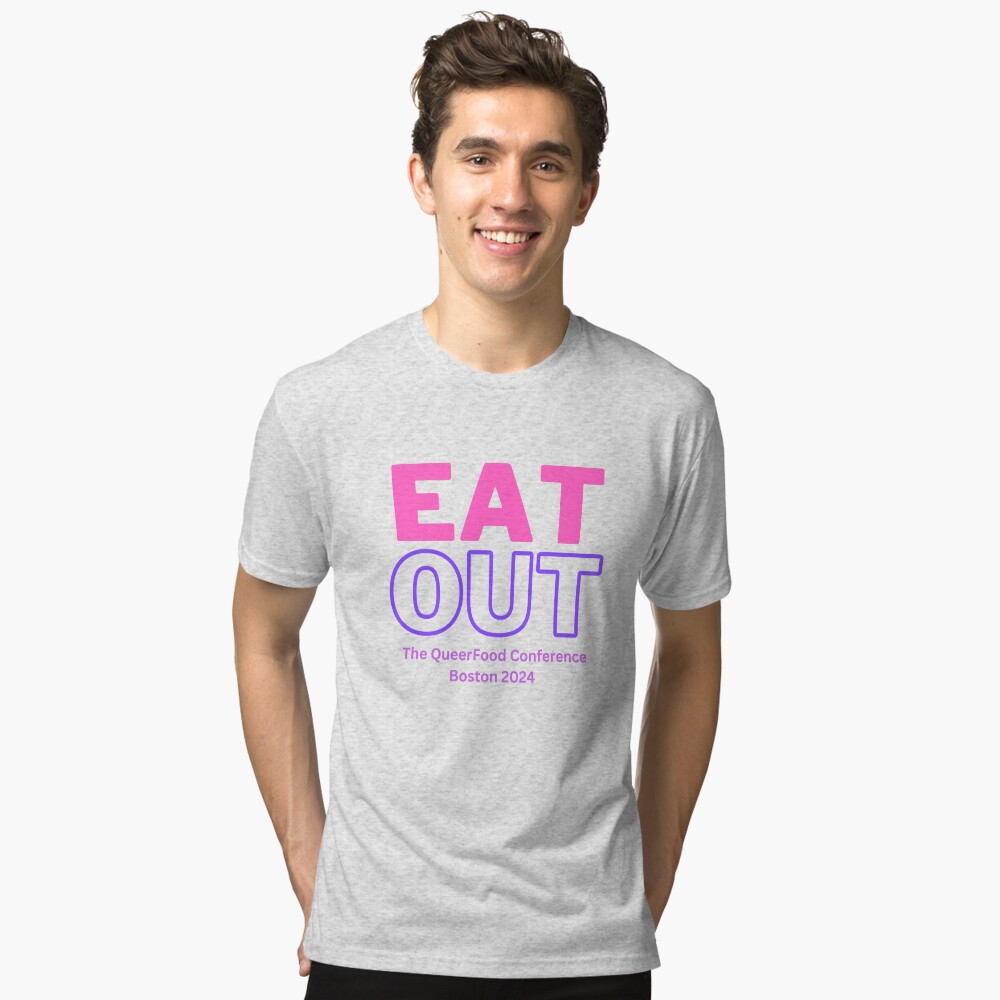 Item preview, Tri-blend T-Shirt designed and sold by queerfood.