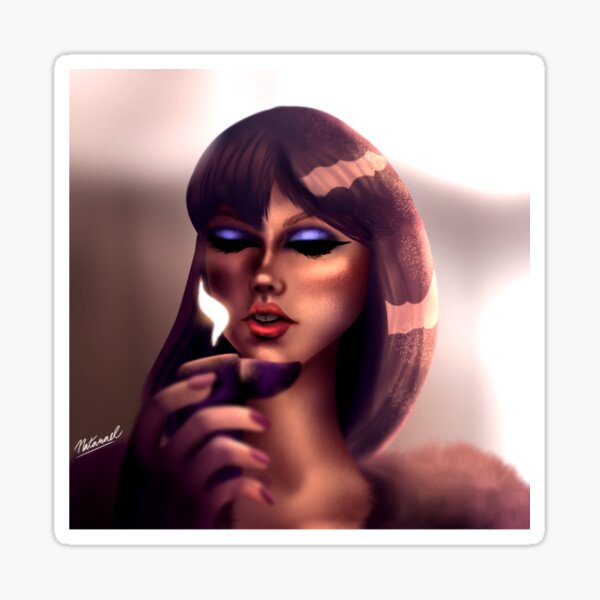 Artikel-Vorschau von Taylor Swift Midnights Fanart, designt und verkauft von NatanDrawings.
