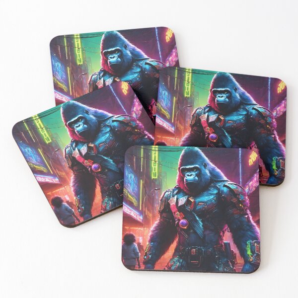 Item preview, Cyberpunk Gorilla designed and sold by RaF71PrO.