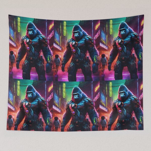 Item preview, Cyberpunk Gorilla designed and sold by RaF71PrO.