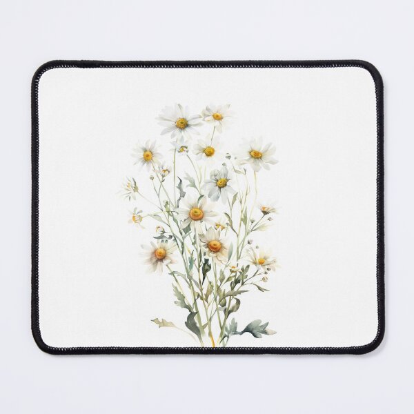 Item preview, Daisies Flower collection #22 watercolor designed and sold by LollyShineART.