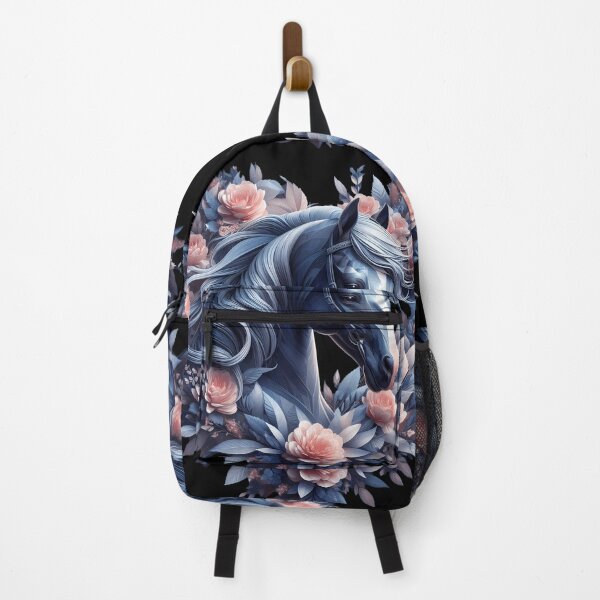 Item preview, Horse lover Floral heart Equestrian flowers silhouette designed and sold by xodom953.