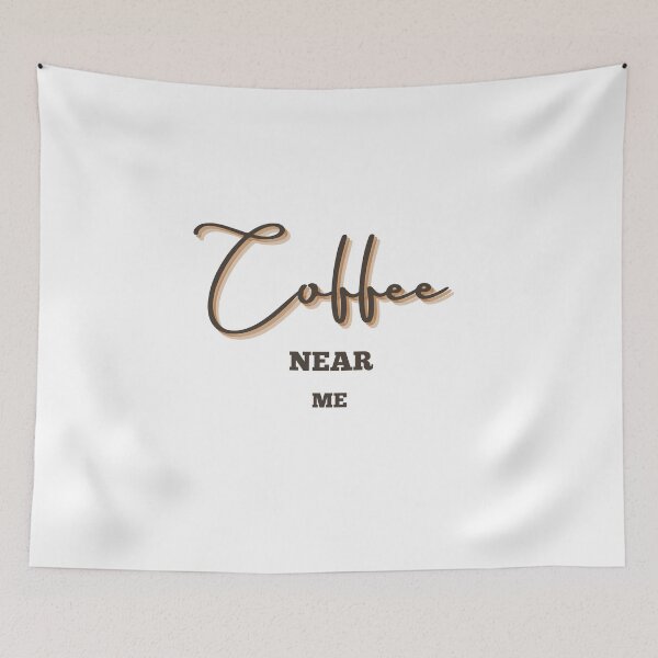Item preview, COFFEE NEAR ME Every Day designed and sold by BlueGoldArt.