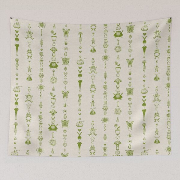 Item preview, Gnomey doodles designed and sold by ShropshireFox.