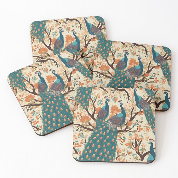 Item preview, Peacowl birds designed and sold by Mari67-Ink.