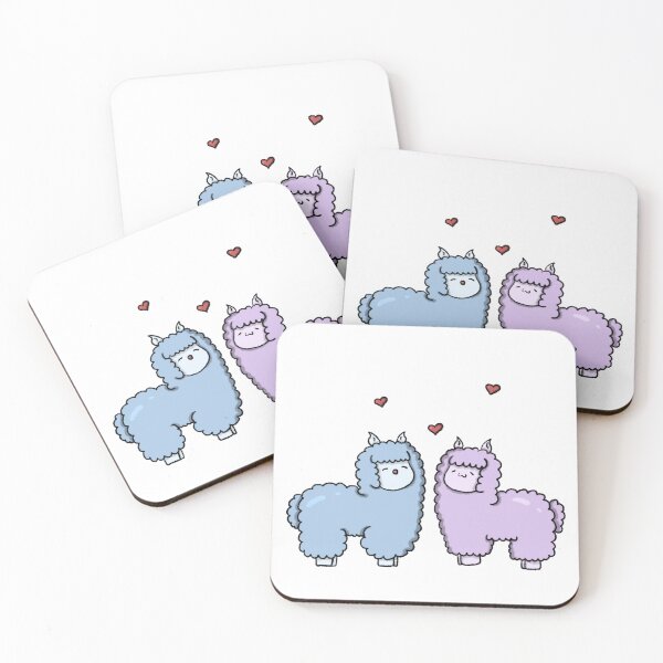Item preview, Valentines Alpacas designed and sold by squidilarts.