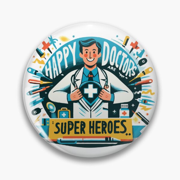 Item preview, happy doctors are super heroes designed and sold by TshirtTalkYou.