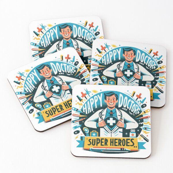 Item preview, happy doctors are super heroes designed and sold by TshirtTalkYou.