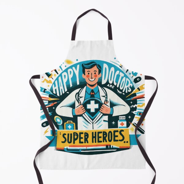 Item preview, happy doctors are super heroes designed and sold by TshirtTalkYou.