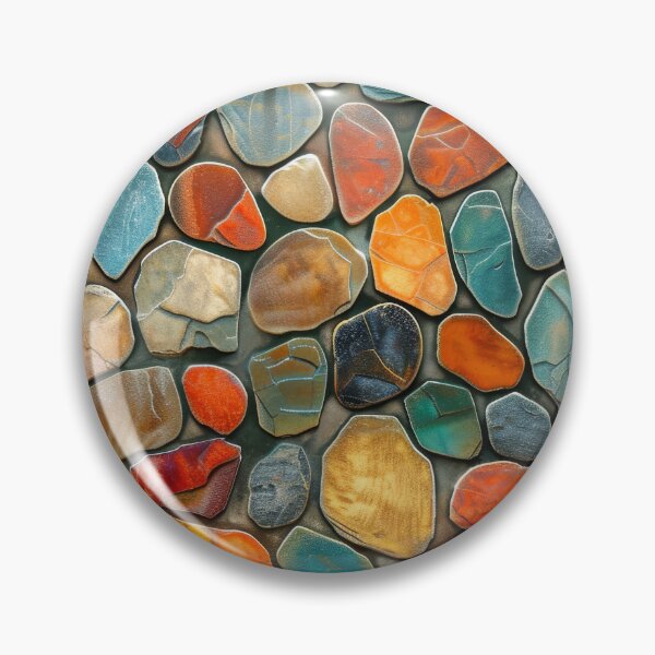 Item preview, Stony Serenity: Warm Mosaic designed and sold by Visual-Elixir.