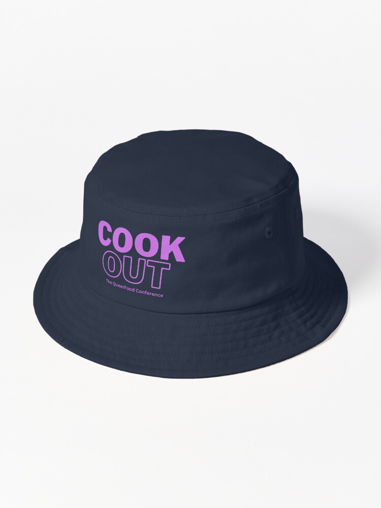 Thumbnail 1 of 6, Bucket Hat, Cook Out Queer Food Conference designed and sold by queerfood.
