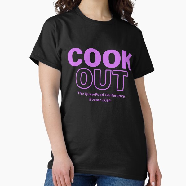 Vista previa del artículo con la obra «Conferencia sobre comida queer Cook Out», diseñado y vendido por Queer Food.