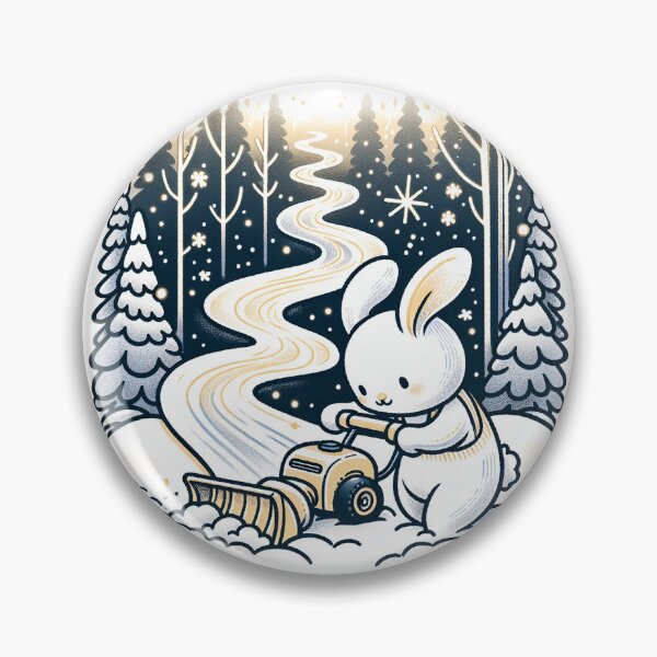 Item preview, Bunny's Snow Blower Delight designed and sold by zzz888.