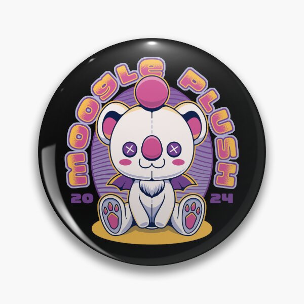 Item preview, Moogle Plush Emblem designed and sold by Lagelantee.