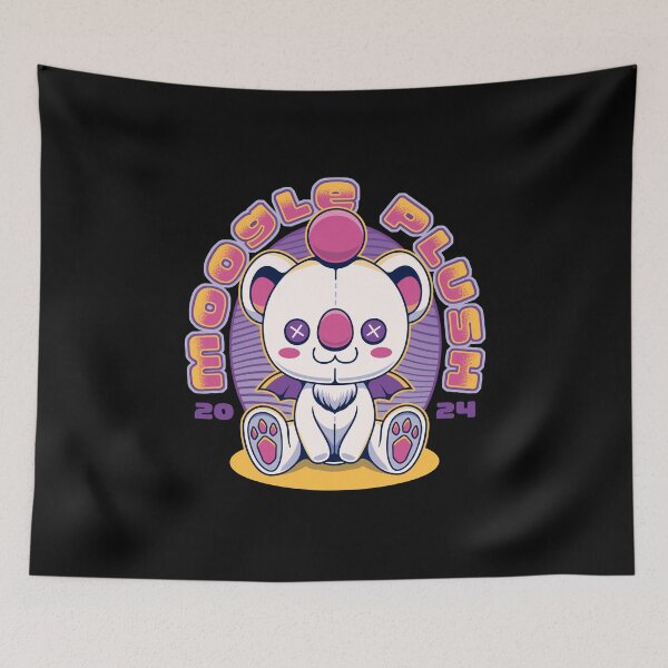 Item preview, Moogle Plush Emblem designed and sold by Lagelantee.