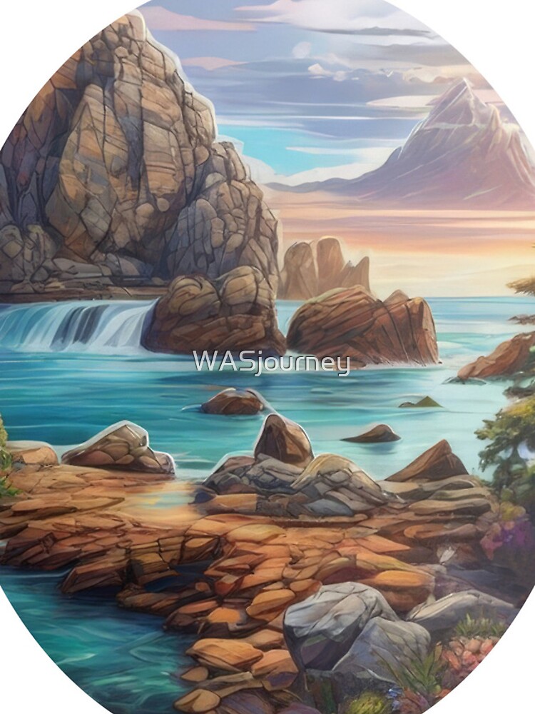 Thumbnail 4 of 4, iPhone Case, Beautiful Rocks Sticker (1347) designed and sold by WASjourney.