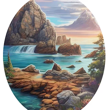 Artwork thumbnail, Beautiful Rocks Sticker (1347) by WASjourney
