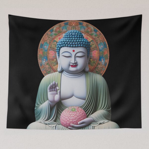 Item preview, Amitabha Buddha 5 designed and sold by Totally4Ryo.