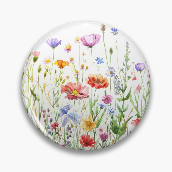 Item preview, Spring flowers Flower collection #24 watercolor designed and sold by LollyShineART.