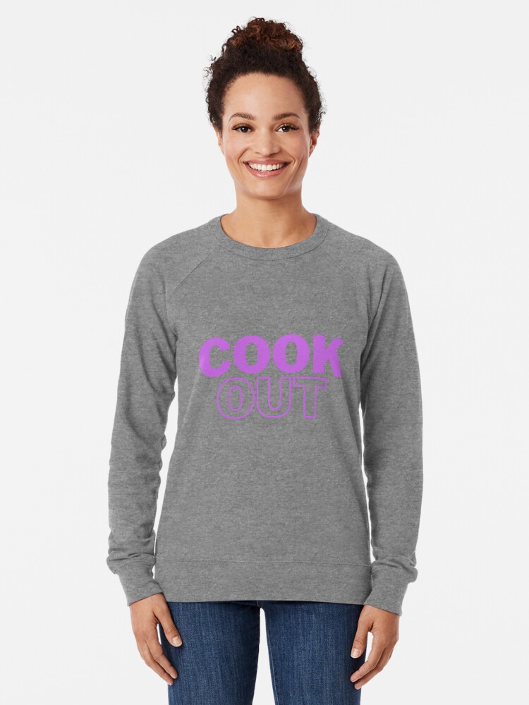 Thumbnail 2 of 5, Lightweight Sweatshirt, cook out designed and sold by queerfood.