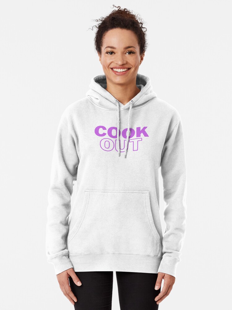 Thumbnail 2 of 5, Pullover Hoodie, cook out designed and sold by queerfood.