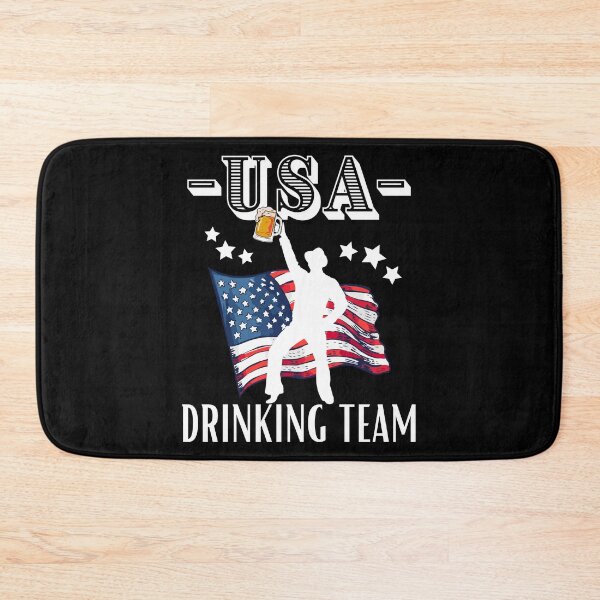 Item preview, Western Style American Flag Beer USA Drinking Team Patriotic designed and sold by BunBuntheDog-.
