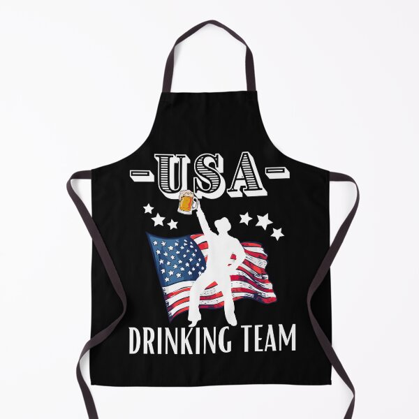 Item preview, Western Style American Flag Beer USA Drinking Team Patriotic designed and sold by BunBuntheDog-.