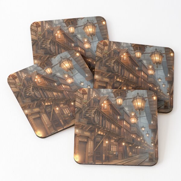 Item preview, Steampunk Transit Hub designed and sold by fkc666.