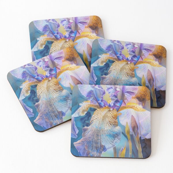 Item preview, Iris Flower collection #25 watercolor designed and sold by LollyShineART.