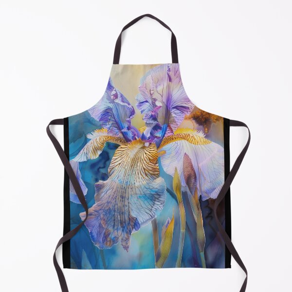Item preview, Iris Flower collection #25 watercolor designed and sold by LollyShineART.