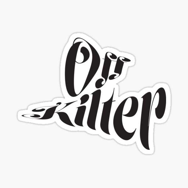 Off-Kilter Sticker