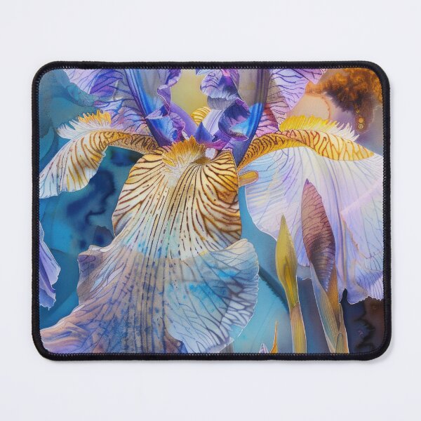 Item preview, Iris Flower collection #25 watercolor designed and sold by LollyShineART.