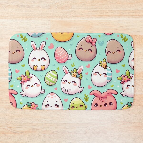 Item preview, Happy Faced Easter Eggs, Easter Bunnies, Easter Rabbits designed and sold by erkabees.