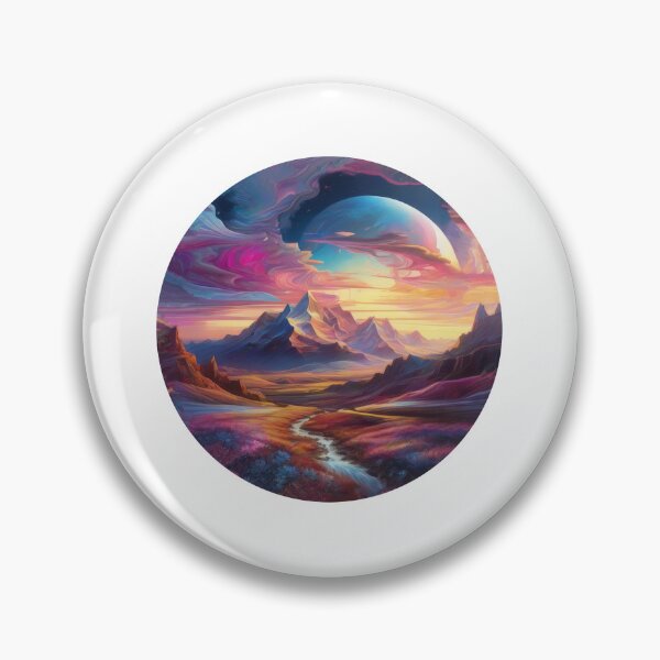 Item preview, Harmonious Landscape Sticker (1359) designed and sold by WASjourney.