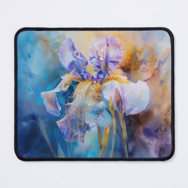 Item preview, Irises Flower collection #26 watercolor designed and sold by LollyShineART.