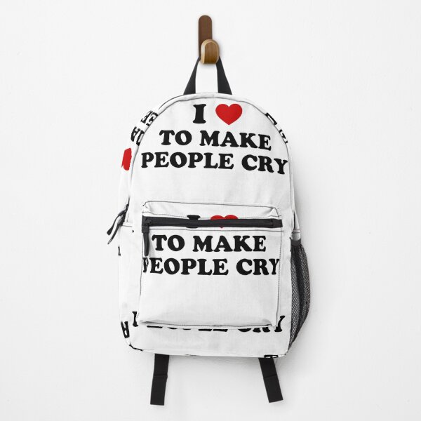 Item preview, I <3 to make people cry - quote designed and sold by Lyxy.