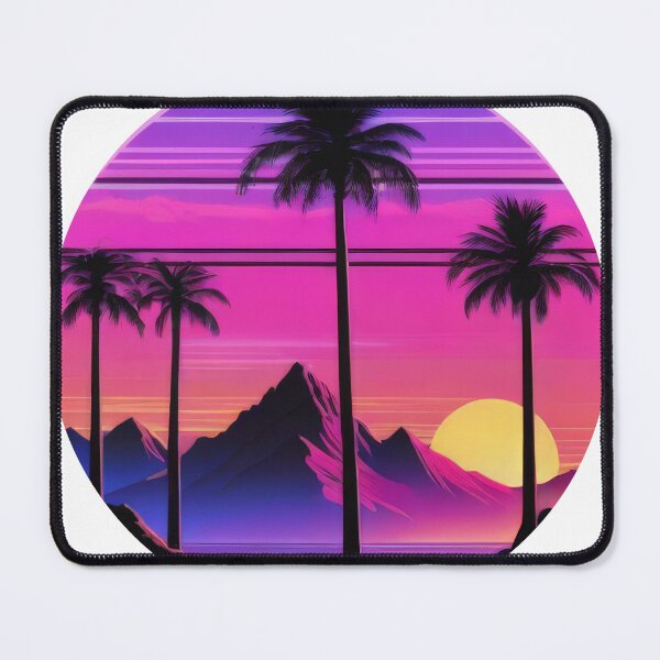 Item preview, Chill Synthwave Sunset (1363) designed and sold by WASjourney.
