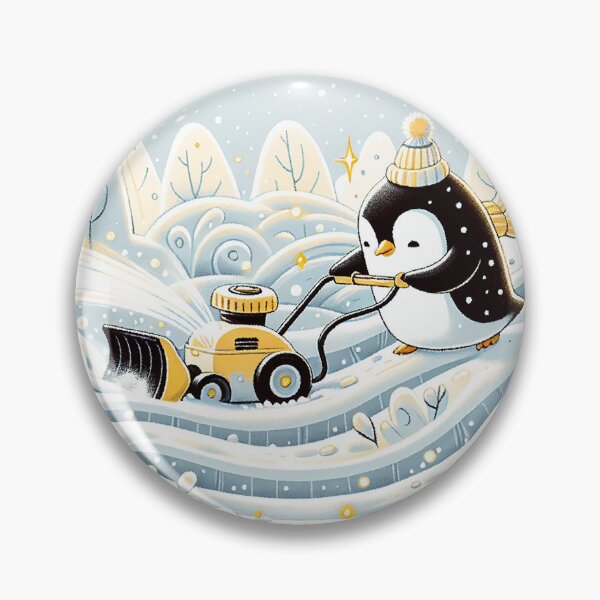 Item preview, Adorable Penguin's Snowfield Artistry designed and sold by zzz888.